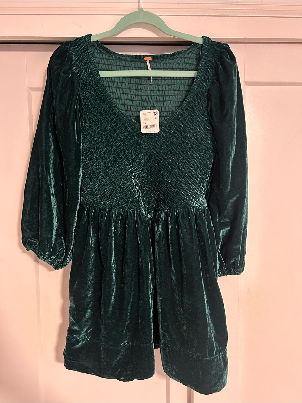 Free People Velvet Mini